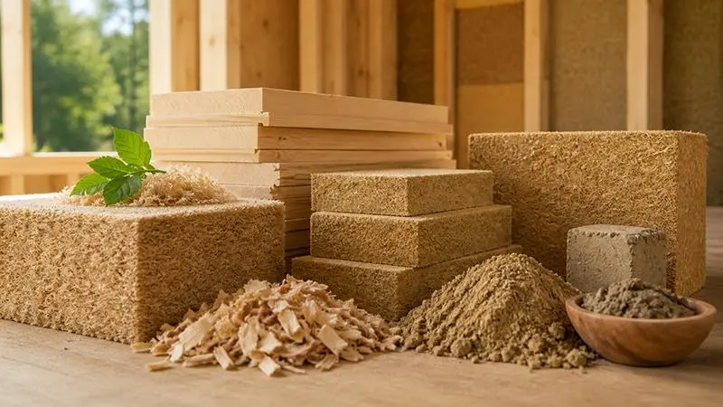Ökologische Baustoffe – Holzfaser, Massivholz und Lehm